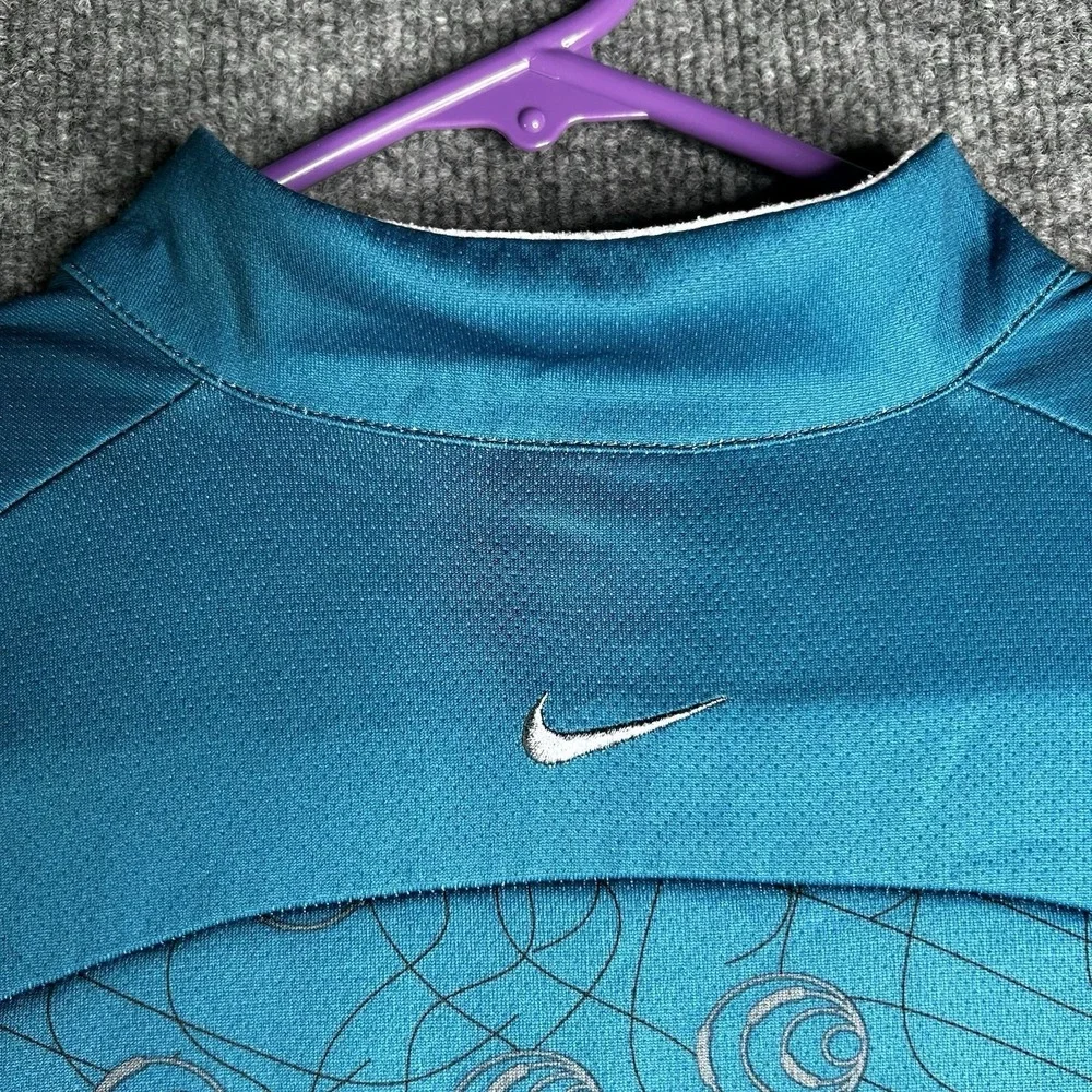 Nike Fit Dry‎ Y2k Cycling Shirt Womens Size Large Performance